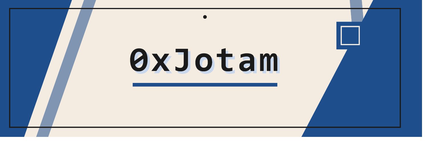 0xJotam's profile banner image