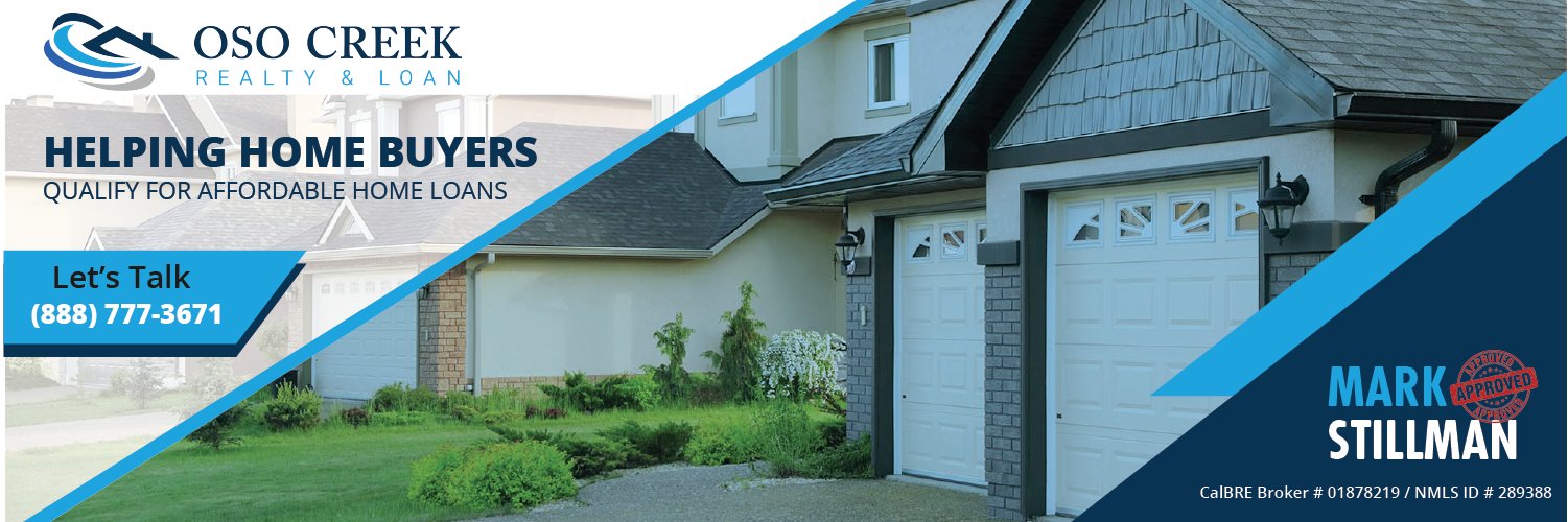 Mark Stillman: Oso Creek Financial - Home Loans banner