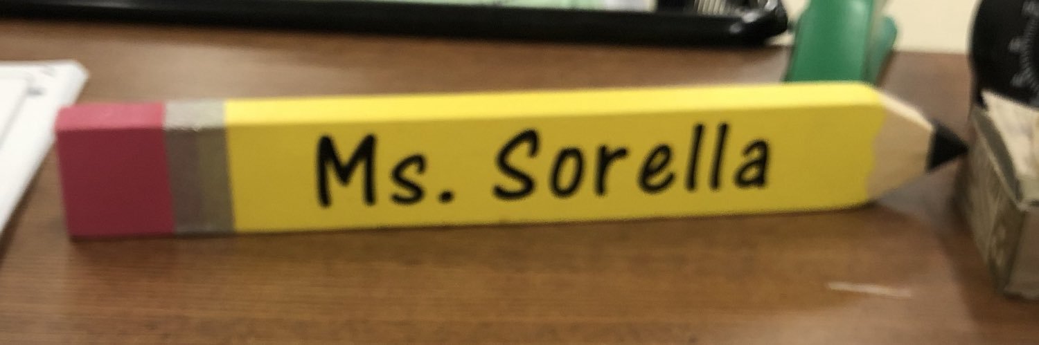 Ms. Sorella ✝️ 🍎📚✏️📏✂️🖊 banner