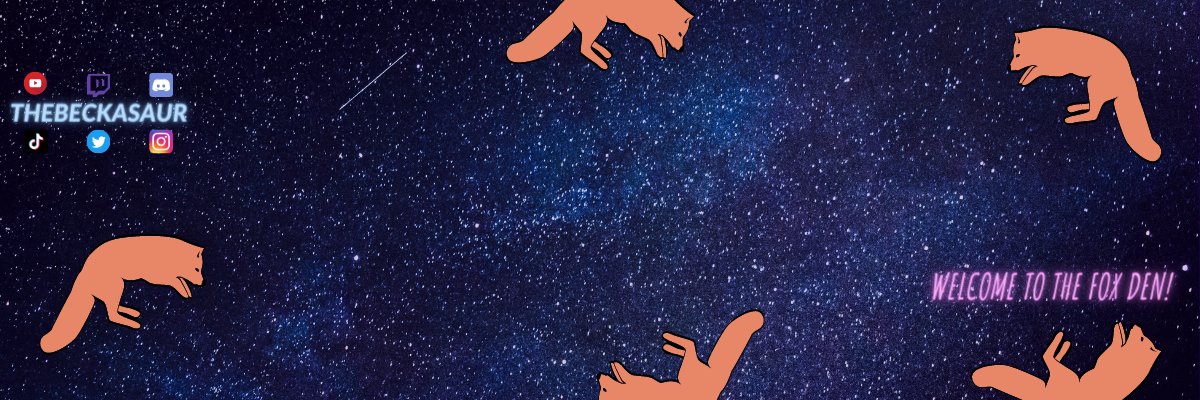 TheBeckasaur's profile banner image