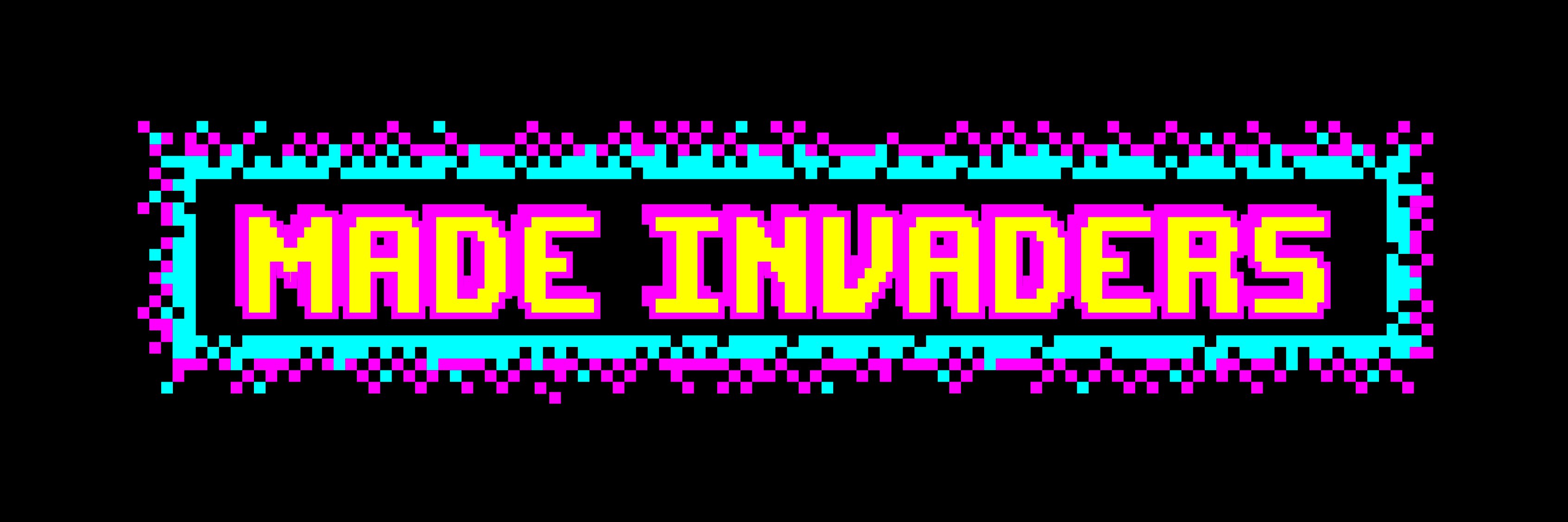 Made Invaders banner