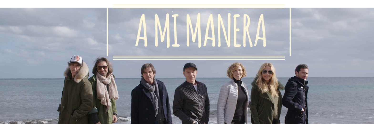 A mi manera banner
