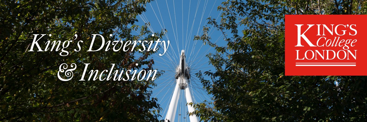 KCL Diversity banner