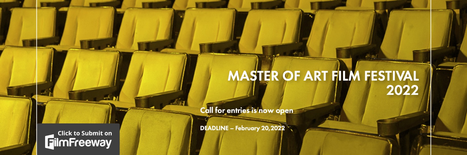 Master of Art Film Festival banner