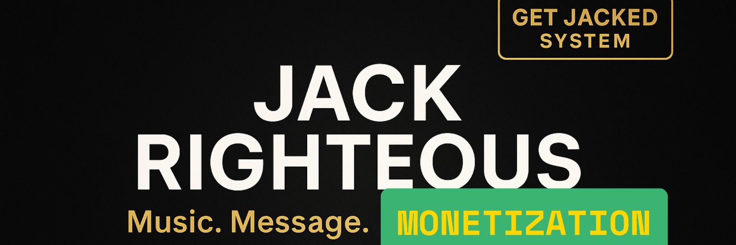 Jack Righteous ✝️🎵 banner