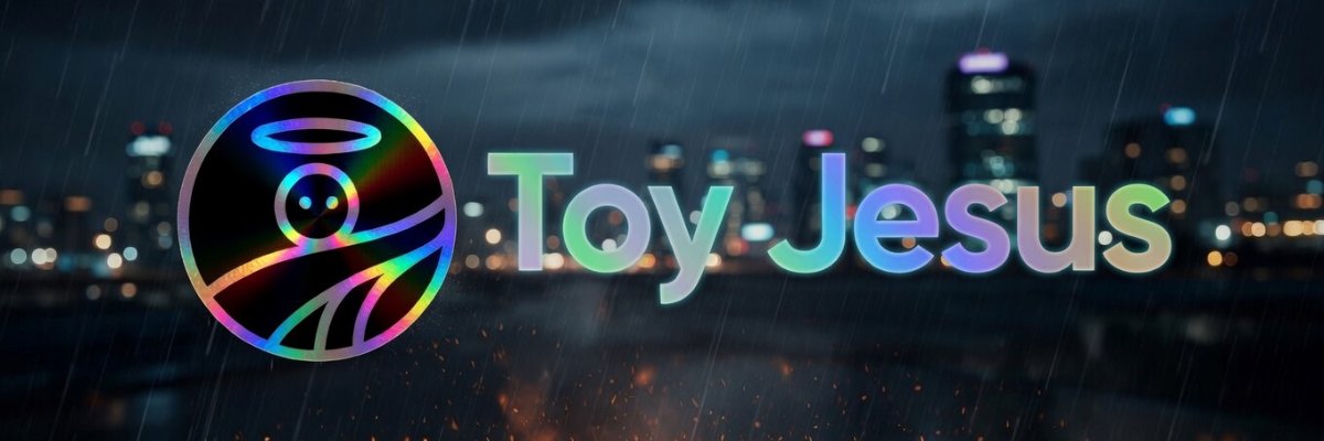 Toy Jesus banner