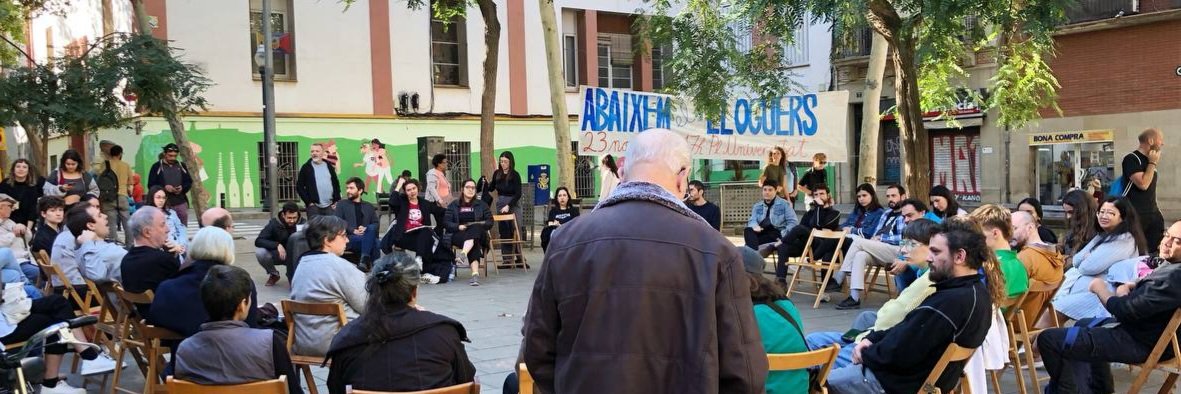 Sindicat de Barri del Poble Sec's banner