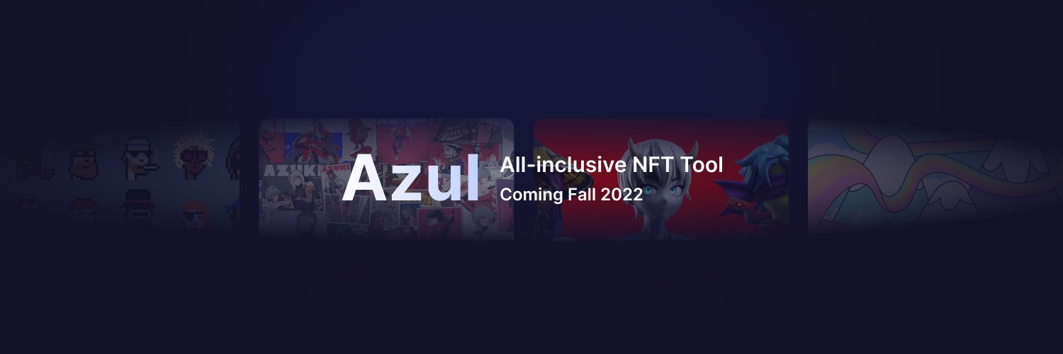 Azul banner