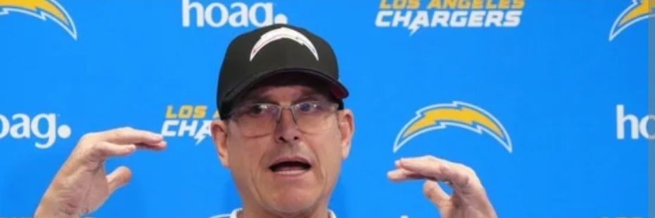 Jim Haharbaugh banner