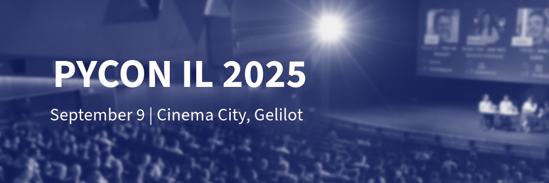 PyCon Israel banner