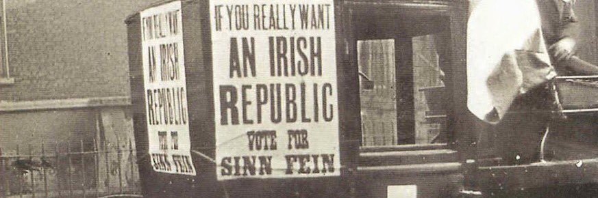 Micéal Ó Sluághain banner