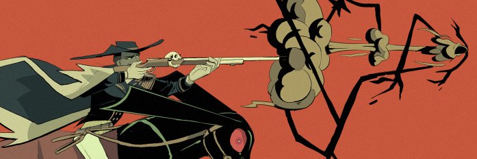 Broncoburro. FIND ME ELSEWHERE banner