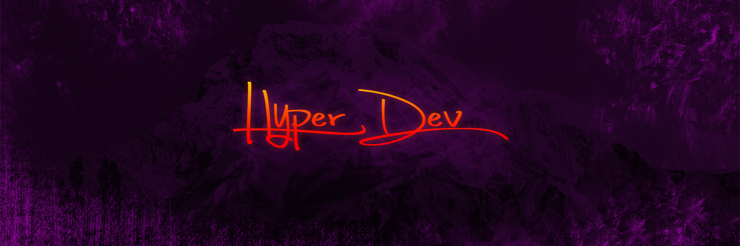 HyperDevelops's profile banner image