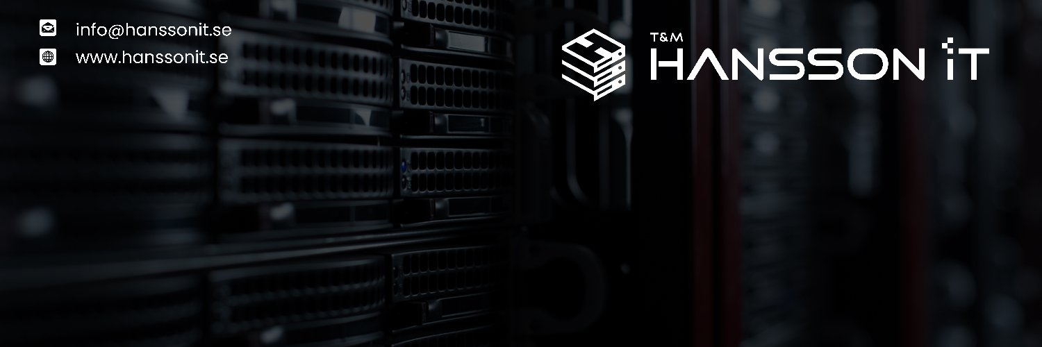 tmhanssonit's profile banner image
