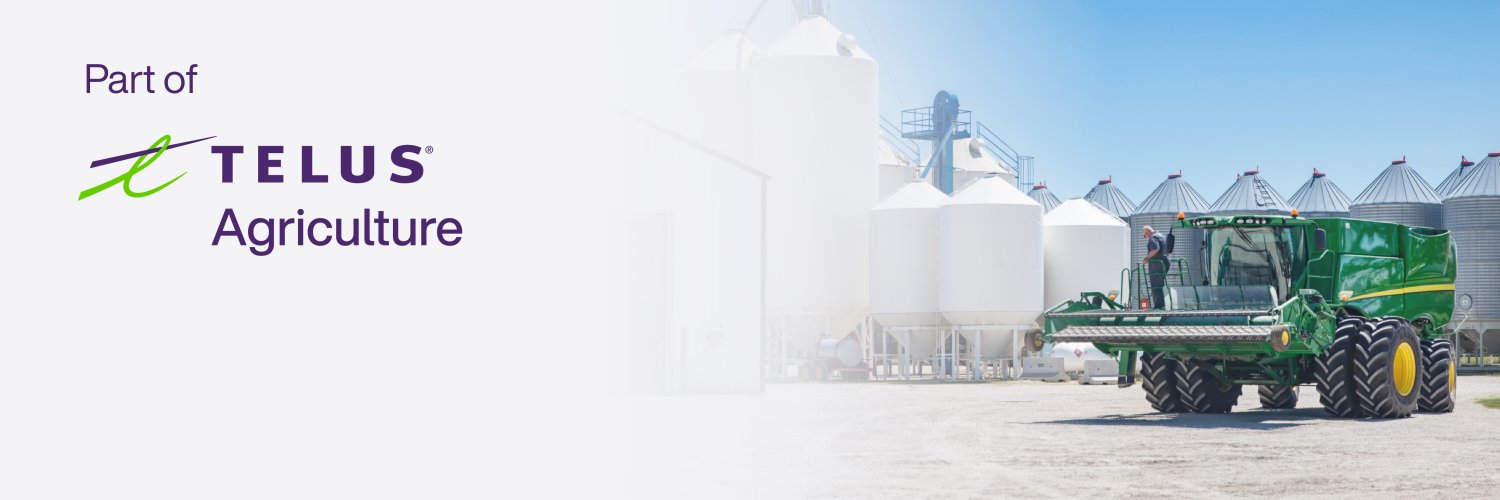 Decisive Farming by TELUS Agriculture banner