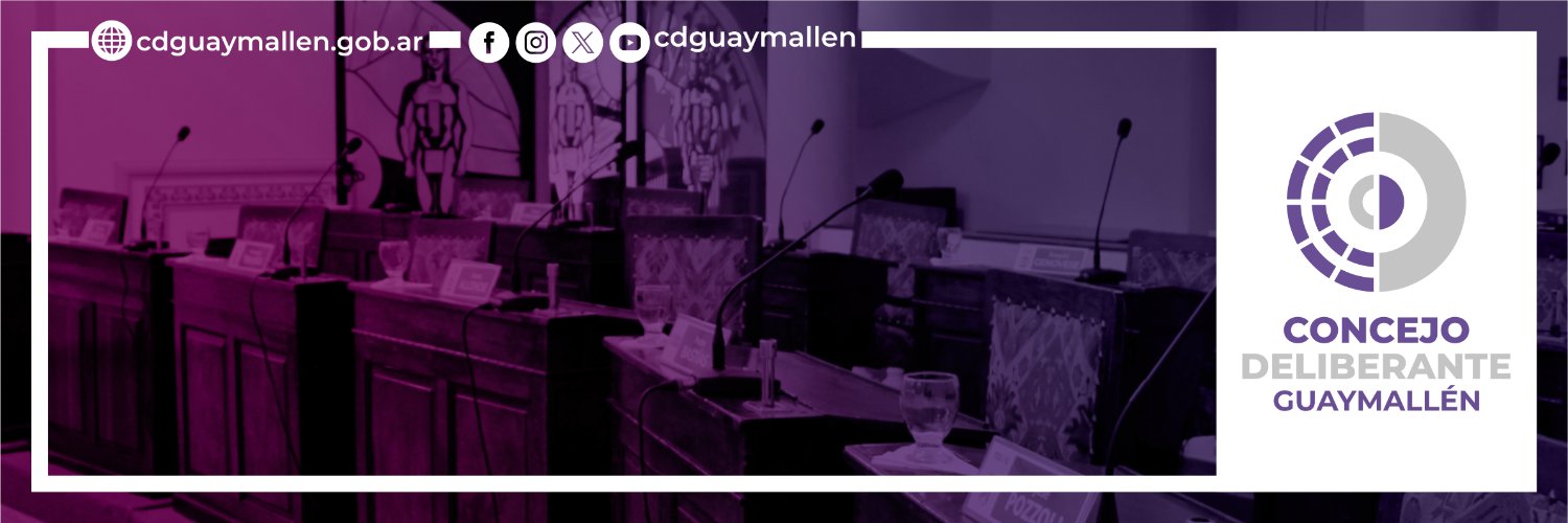 Concejo Deliberante Guaymallén banner