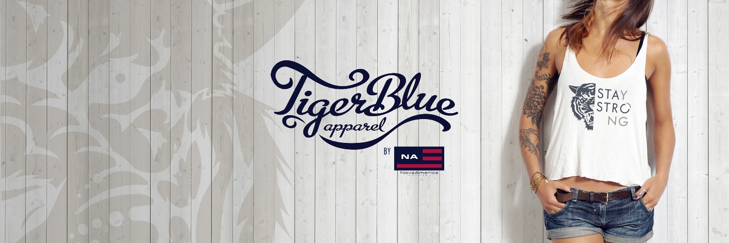 TigerBlue Apparel banner