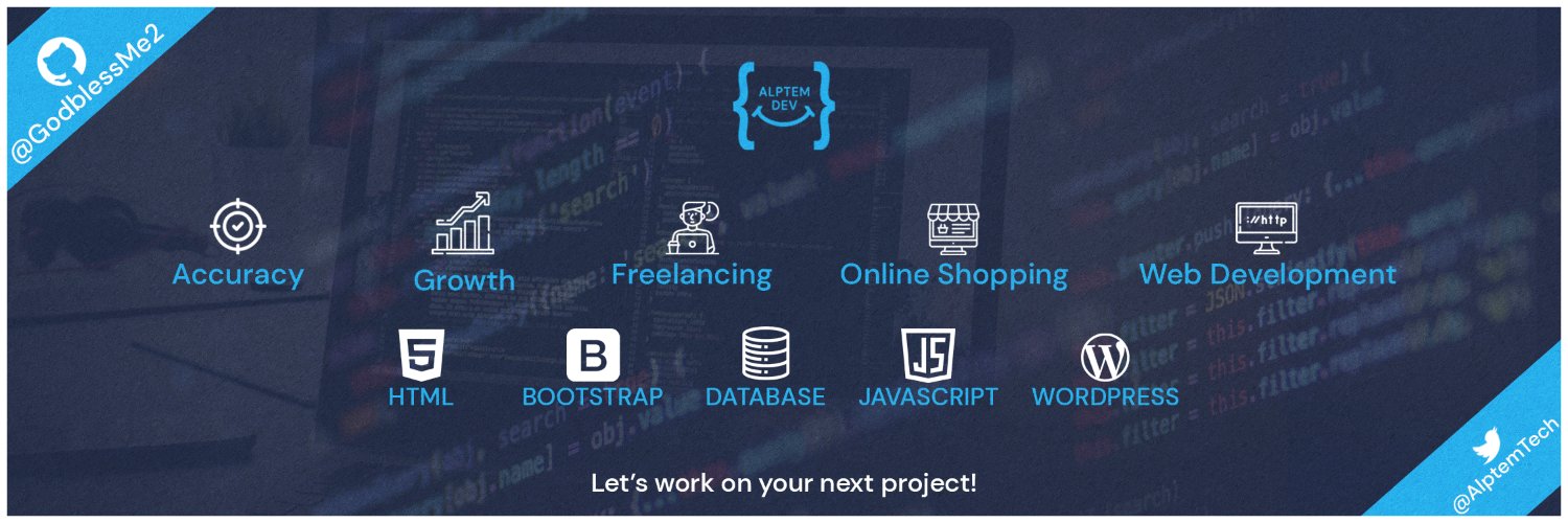 AlptemTech's profile banner image