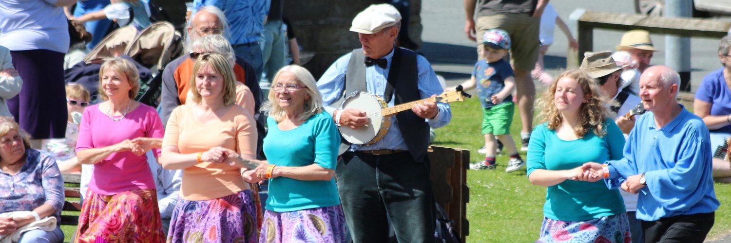 Cleckheaton Folk Festival banner
