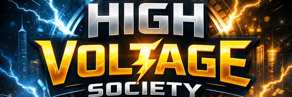The High Voltage Society banner
