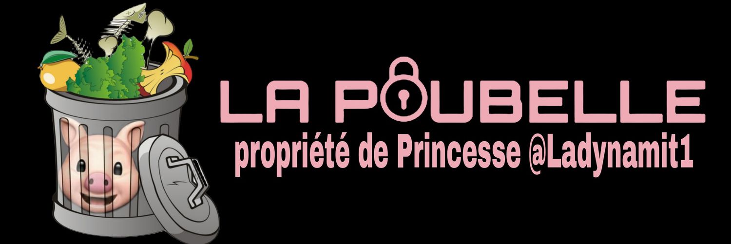 la poubelle 🗑️ (propriété de @Ladynamit1 ) 🐷💩🔞 banner