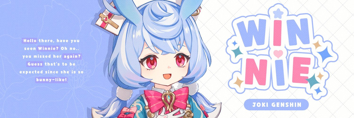 Winnie backup — Joki Genshin Impact banner