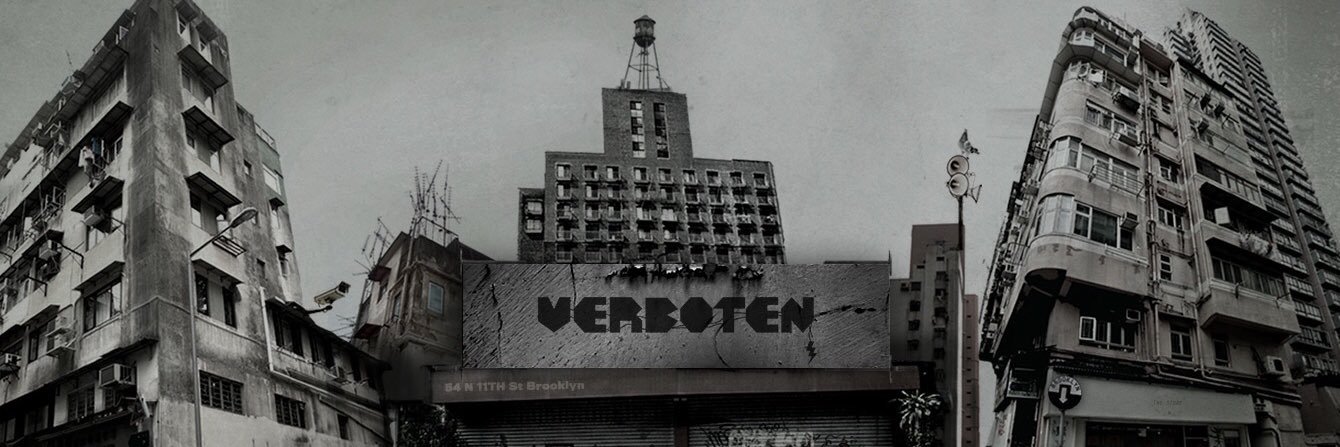 Verboten New York banner
