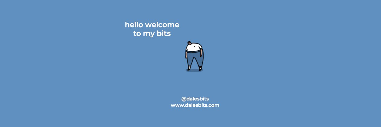 dalesbits's profile banner image