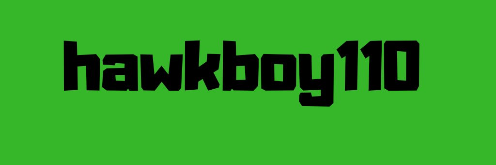 hawkboy110's profile banner image