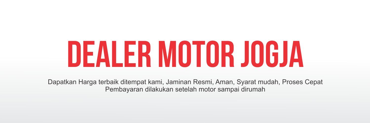 delermotorjogja's profile banner image