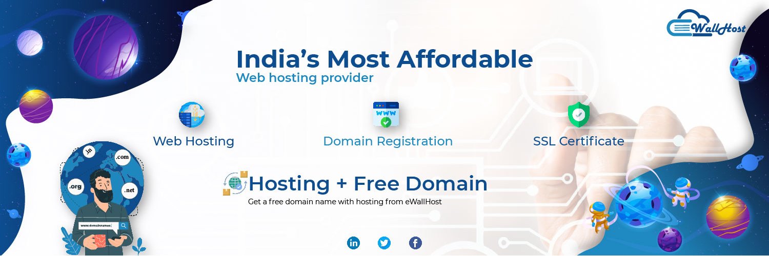 ewallhostindia's profile banner image