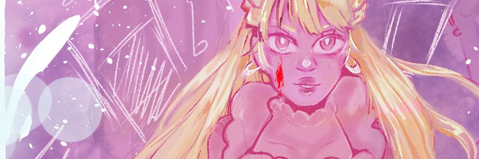 violetR does a draw banner