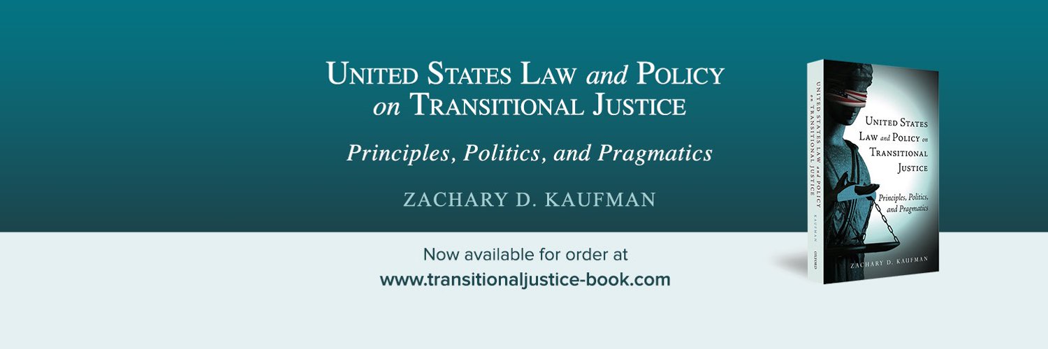 Zachary D. Kaufman Profile Banner