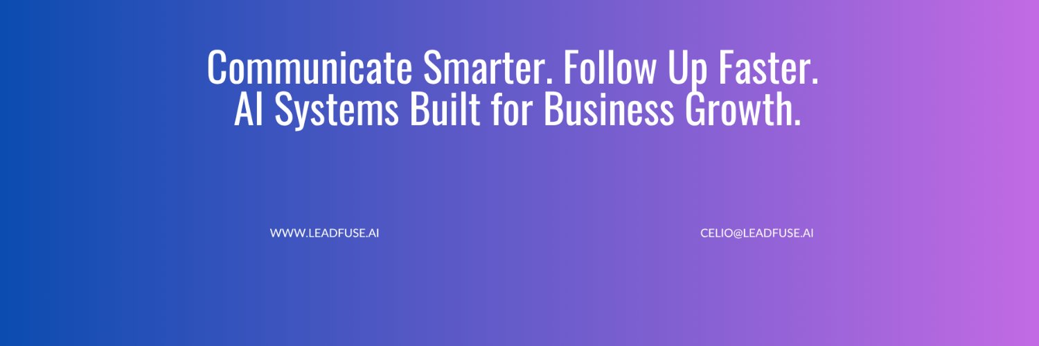 leadfuse_ai's profile banner image