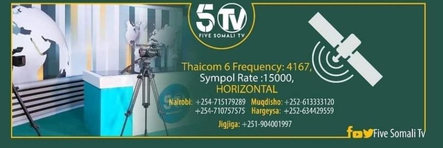 Five Somali TV (5TV) banner