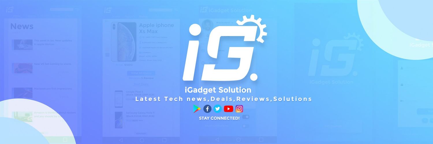 iGadgetSolution's profile banner image