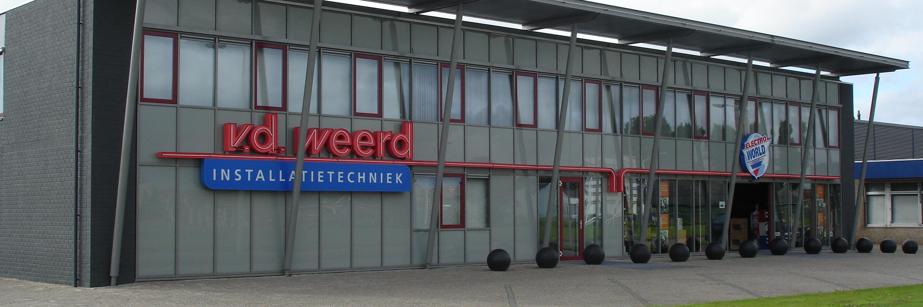 Van der Weerd Installatietechniek banner
