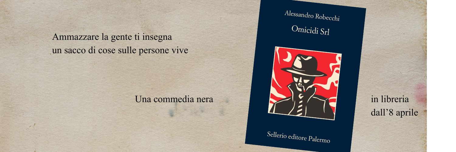 Alessandro Robecchi banner