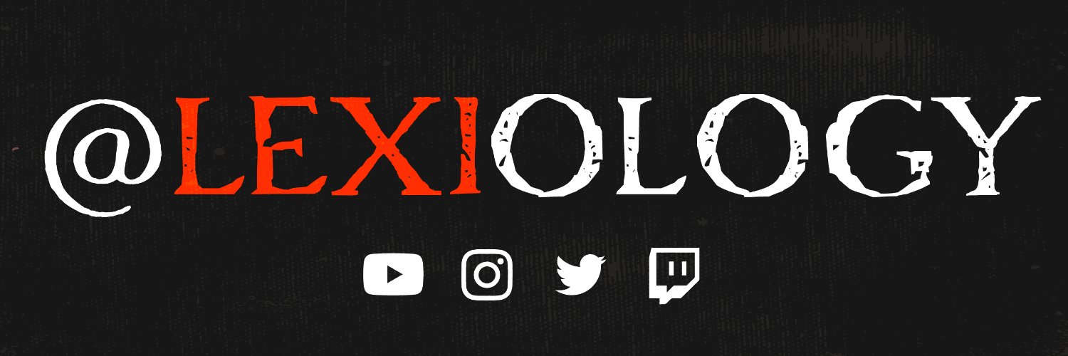 Lexiology on Twitch banner