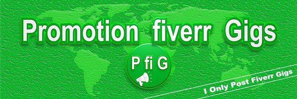 PromoFiverrGigs Profile Banner