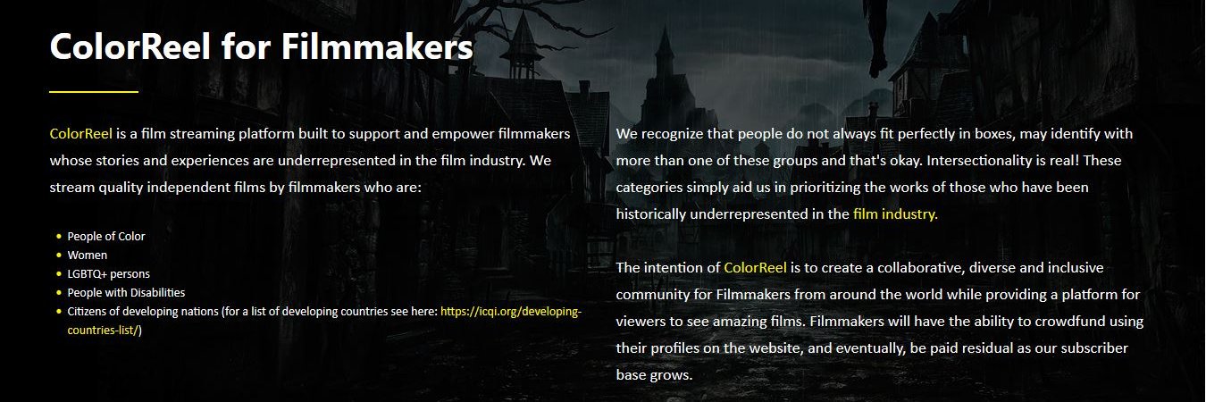 ColorReelFilms's profile banner image