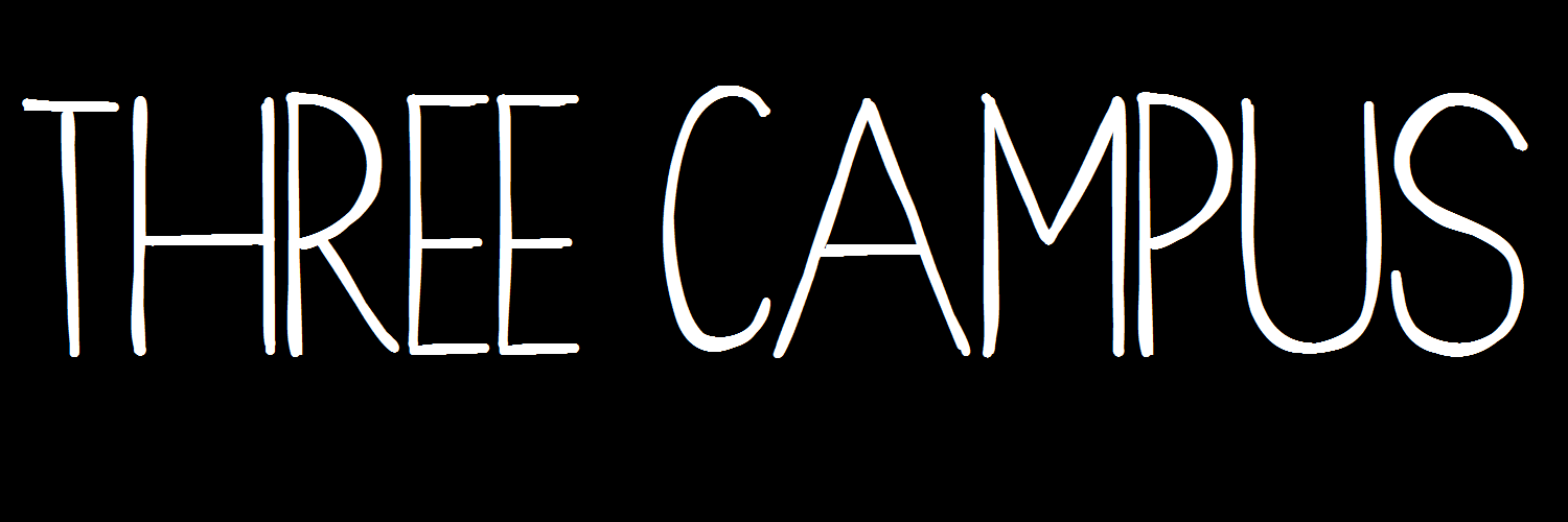 Three Campus banner