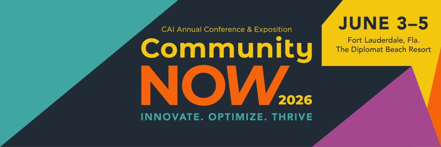Community Associations Institute banner