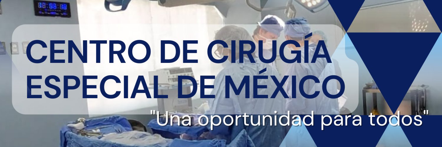 Centro de Cirugía Especial de México, IAP ♿ banner