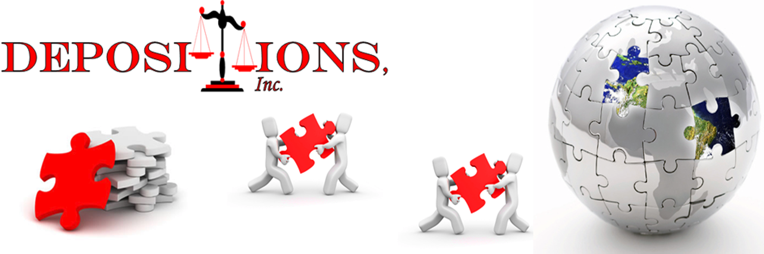 Depositions, Inc. banner