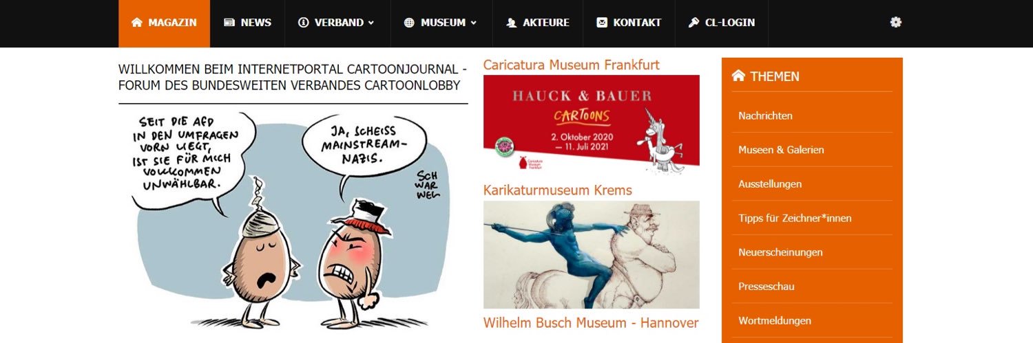 CartoonJournal banner