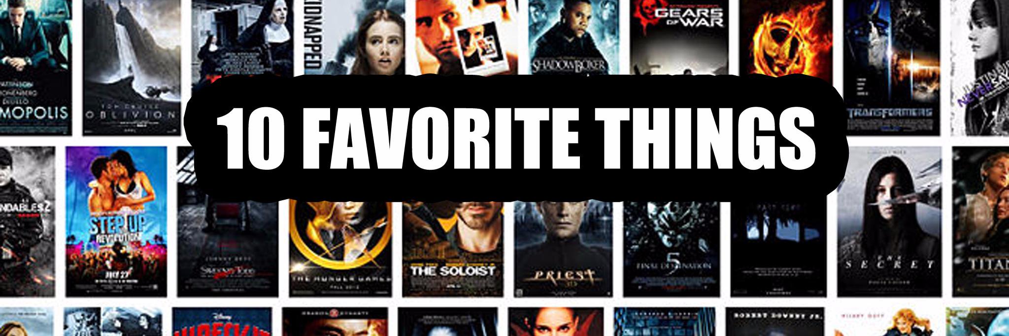 10 Fav Things banner