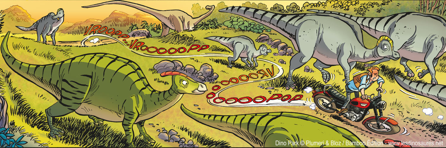 Les Dinosaures en BD / Dino Park 🦖🦕🦅 banner