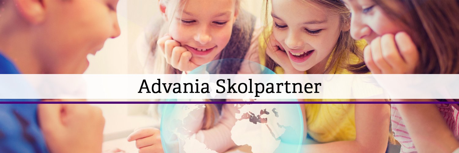 Advania Skolpartner banner