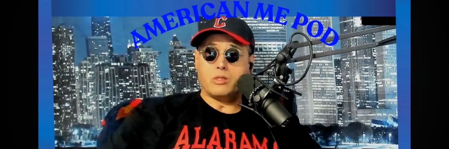 American Me Podcast 🇺🇸 🇾🇪 🇵🇸 banner